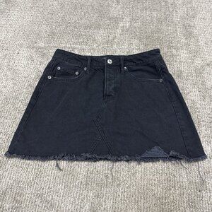 American Eagle Outfitters Skirt Black Pockets Women’s Size 4